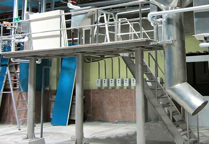 Fixed Platform And Back feet sliding barrel