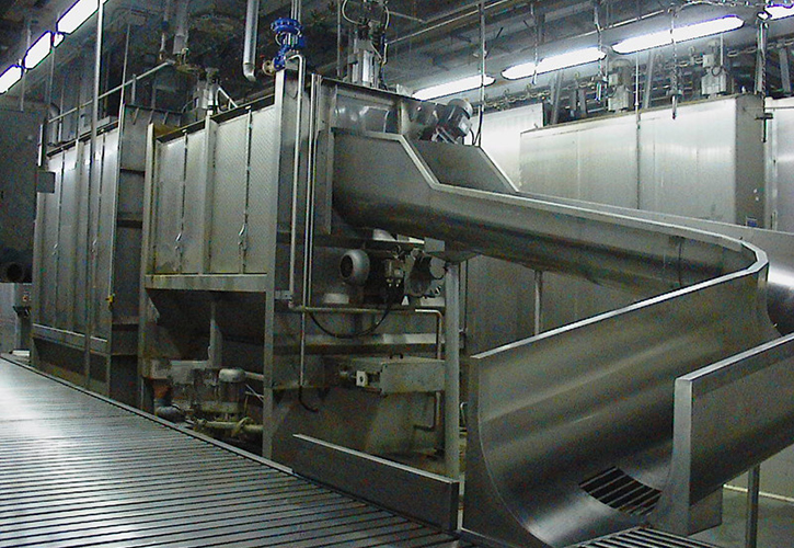 Spiral Dehairing Machine